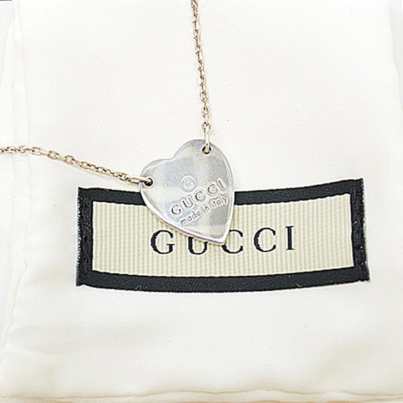 necklace trademark heart pendant silver 925 ladies Jewelry